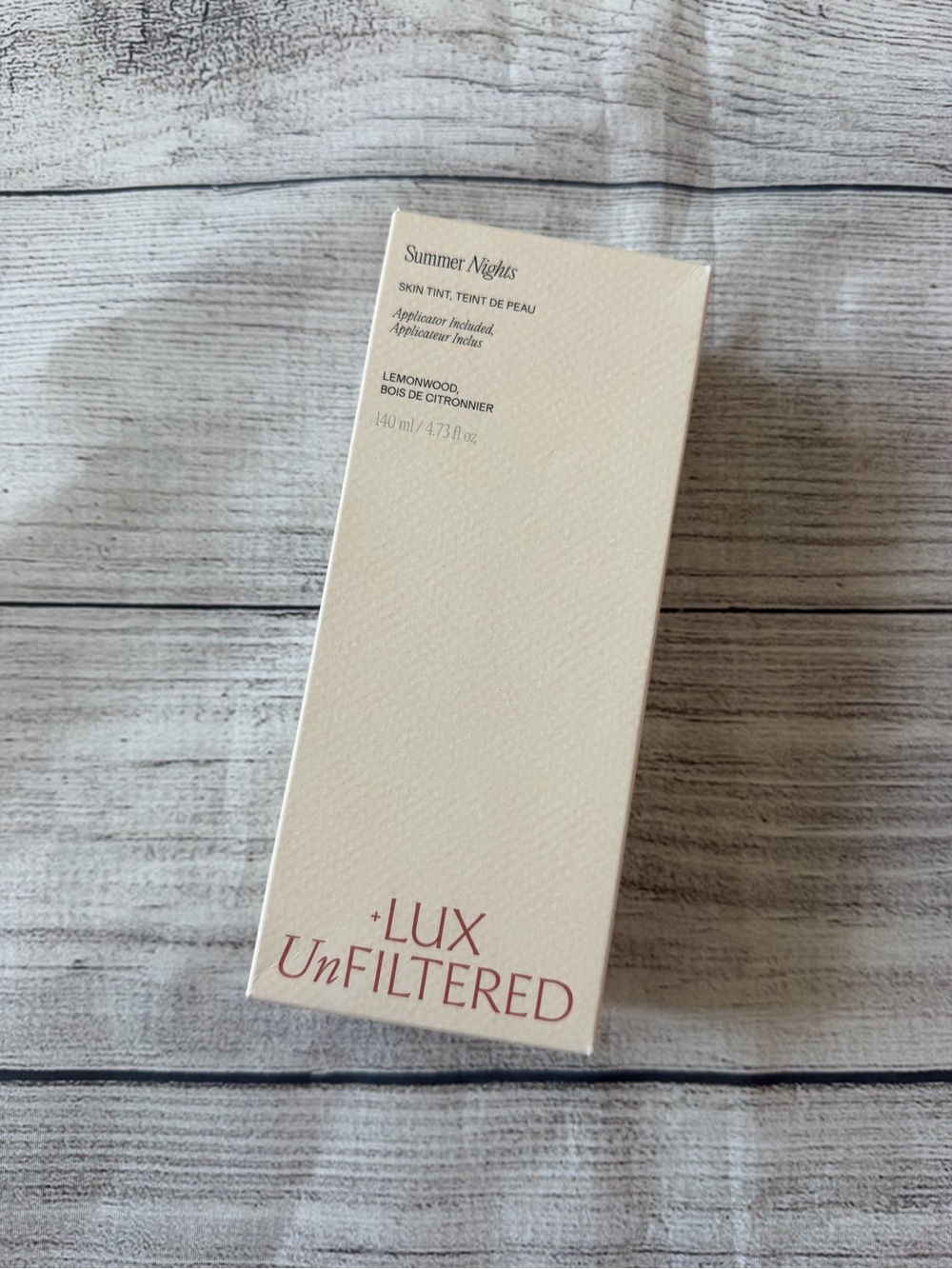 Summer Nights Skin Tint lux unfiltered